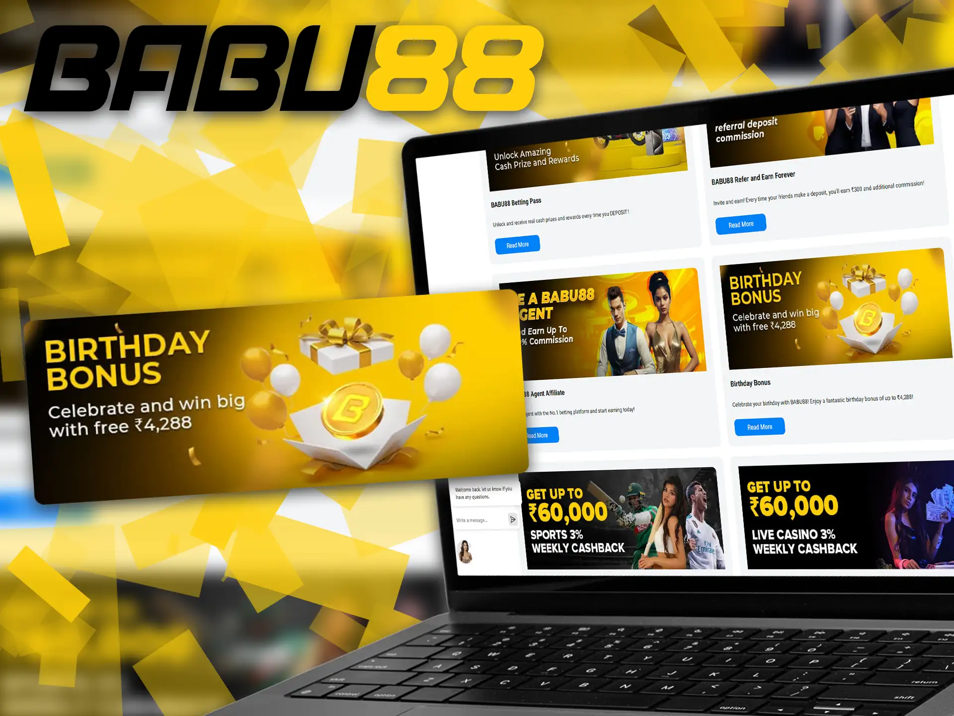 Get bonuses from Babu88 on your birthday.