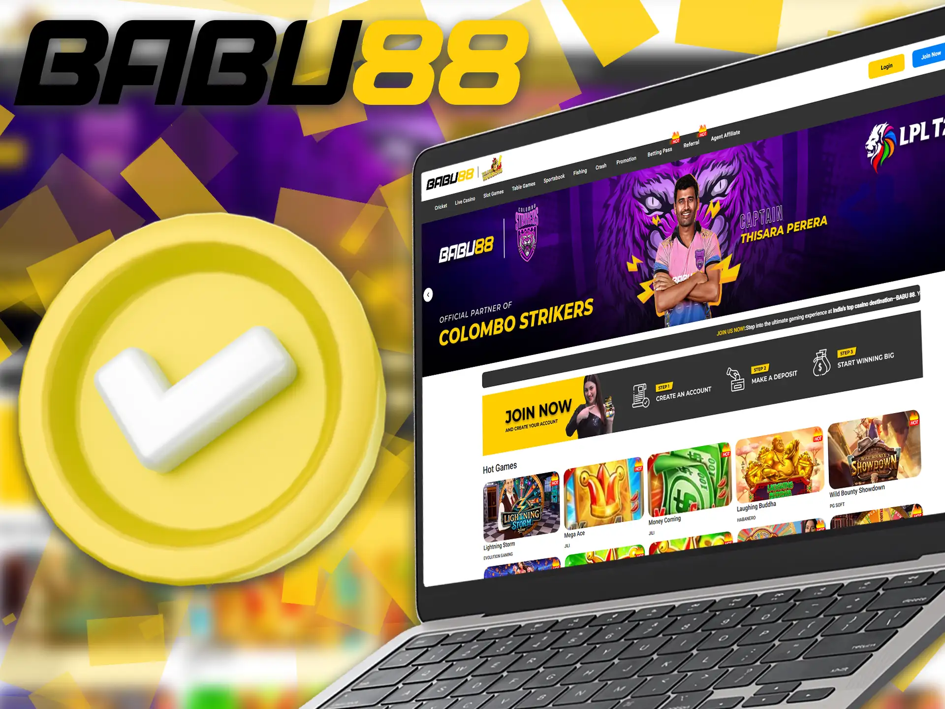 Get full access to the Babu88 platform.