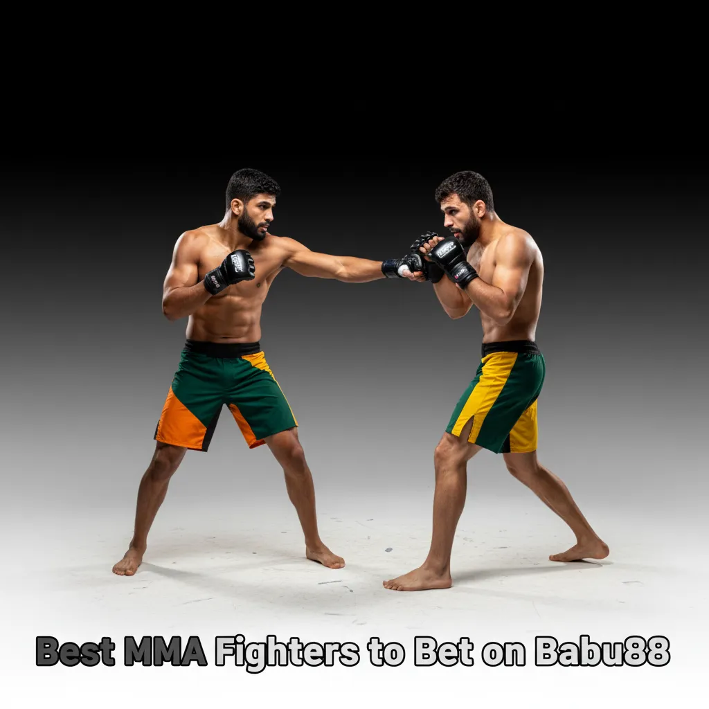 Babu88 banner with top MMA fighters and betting props: Makhachev, Volkanovski, Jones, O’Malley, Edwards, Adesanya, Zhang.