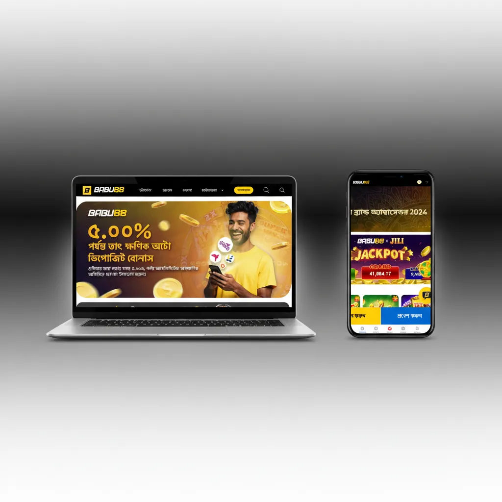 Screenshot of Babu88 site with top nav: Sports, Live, Casino, Live Casino, eSports, Promotions, App; clean, quick navigation