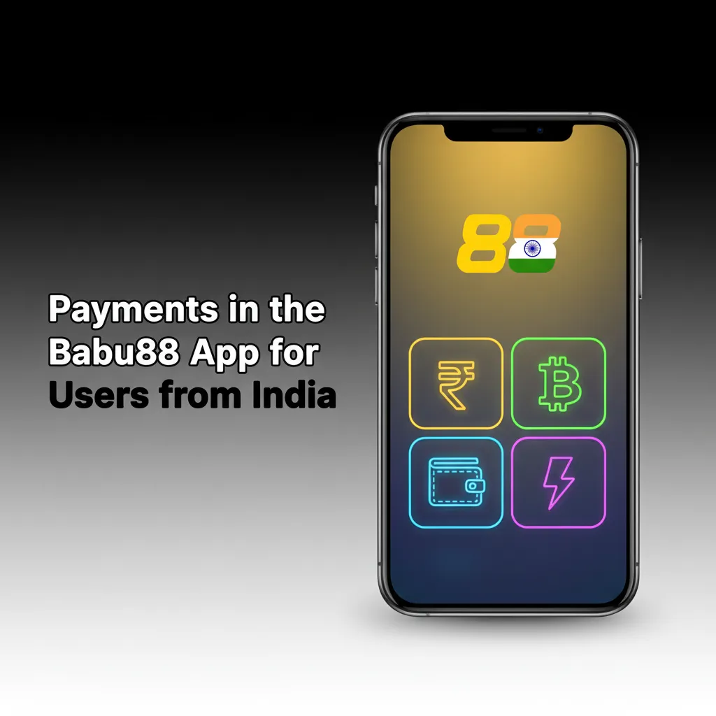 Babu88 India payments: UPI, PhonePe, Paytm, crypto; instant deposits; withdrawals in minutes post-KYC; min ₹500/₹1,000.
