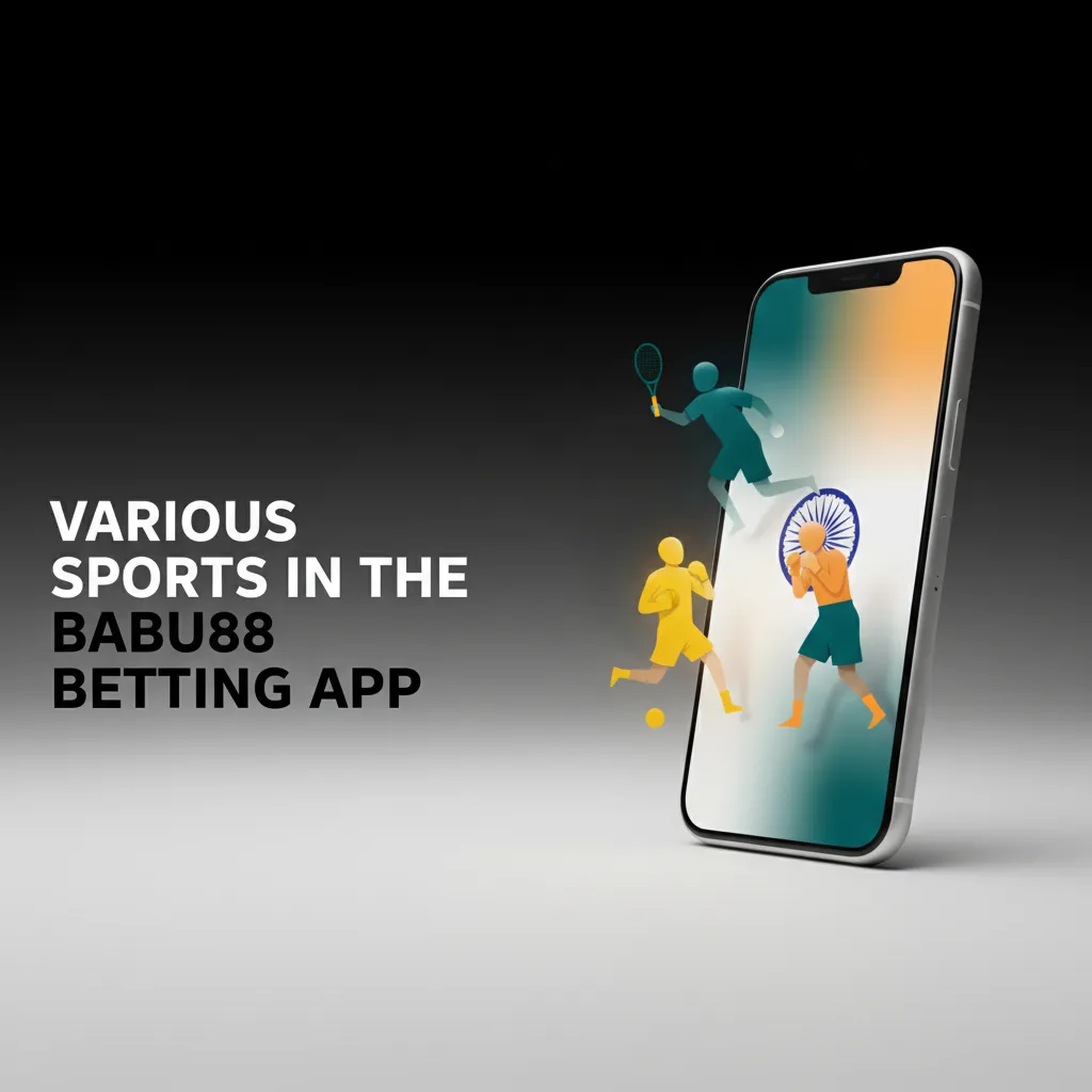 Babu88 betting app showing live and line betting on cricket, football, tennis, kabaddi, and eSports with stats and streams