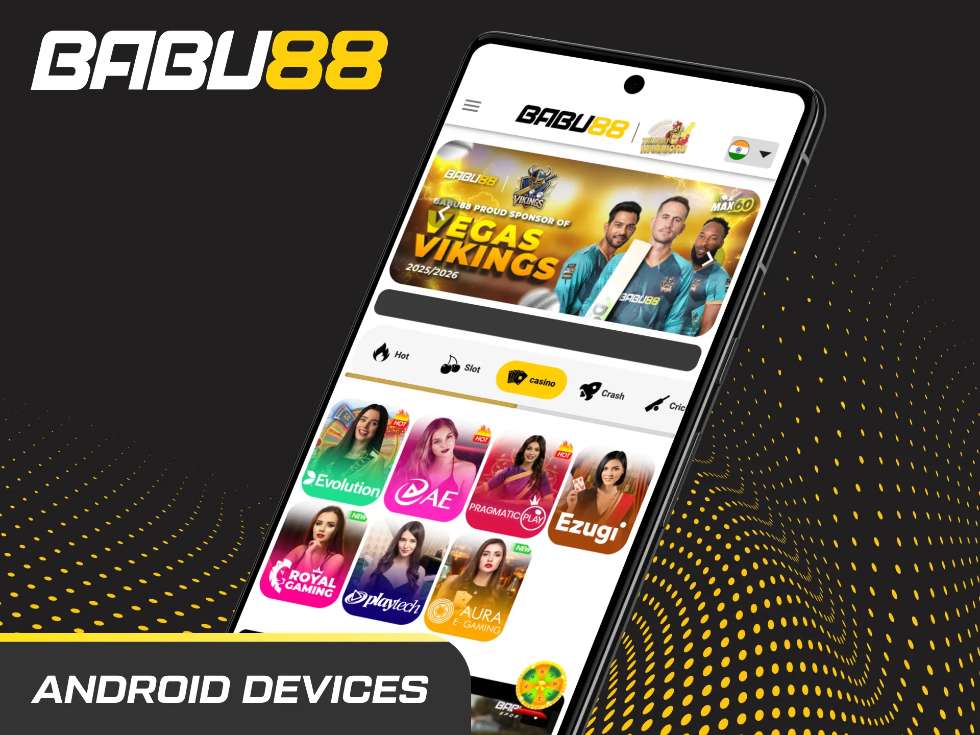 Compatible Android devices in India: Redmi Note 11/12, Galaxy A14/A23, OnePlus Nord CE 2, Realme 8/9, Vivo Y21/Y22, more.