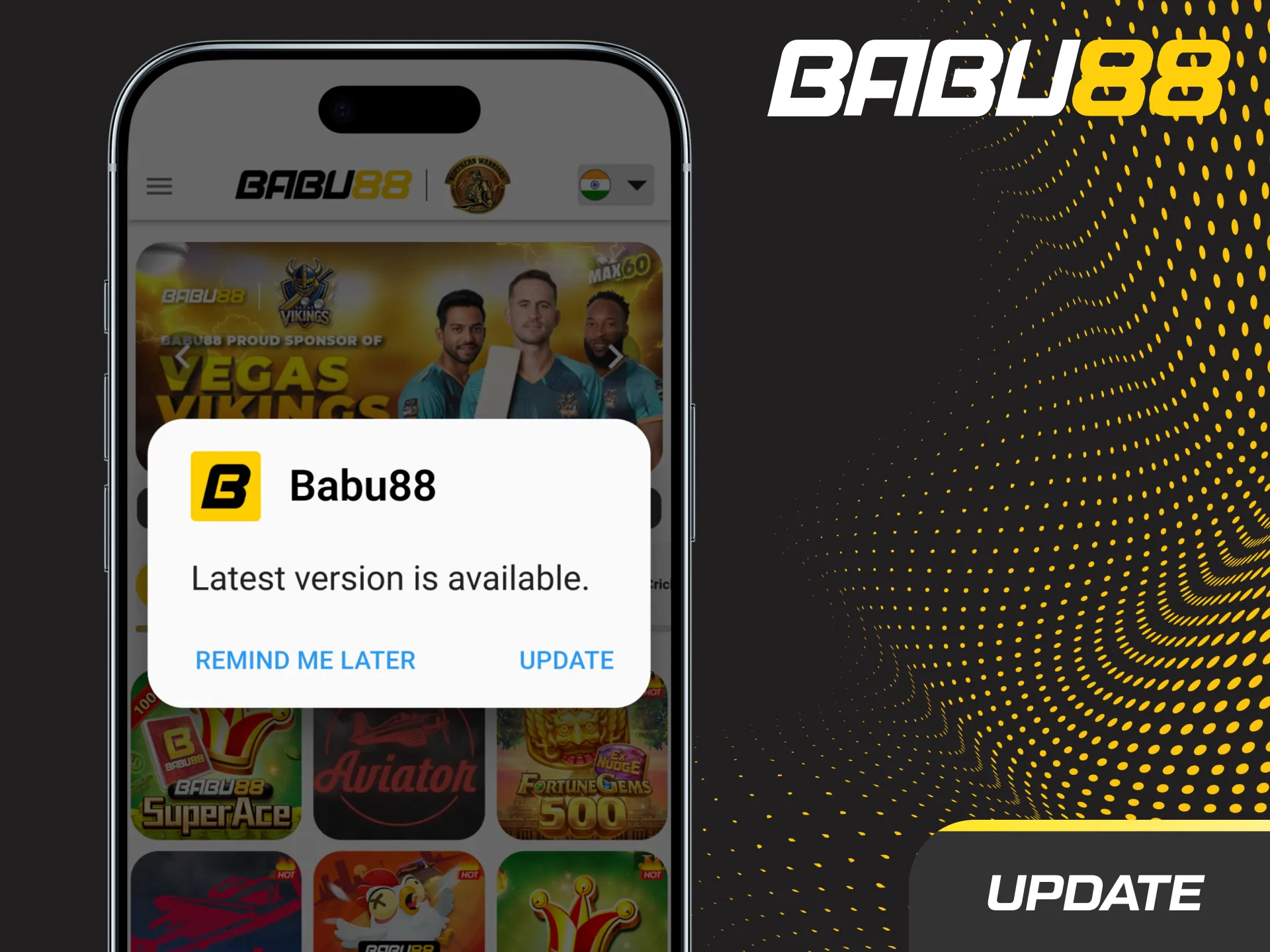 Keep your software running smoothly by following the official steps to update the Babu88 app.