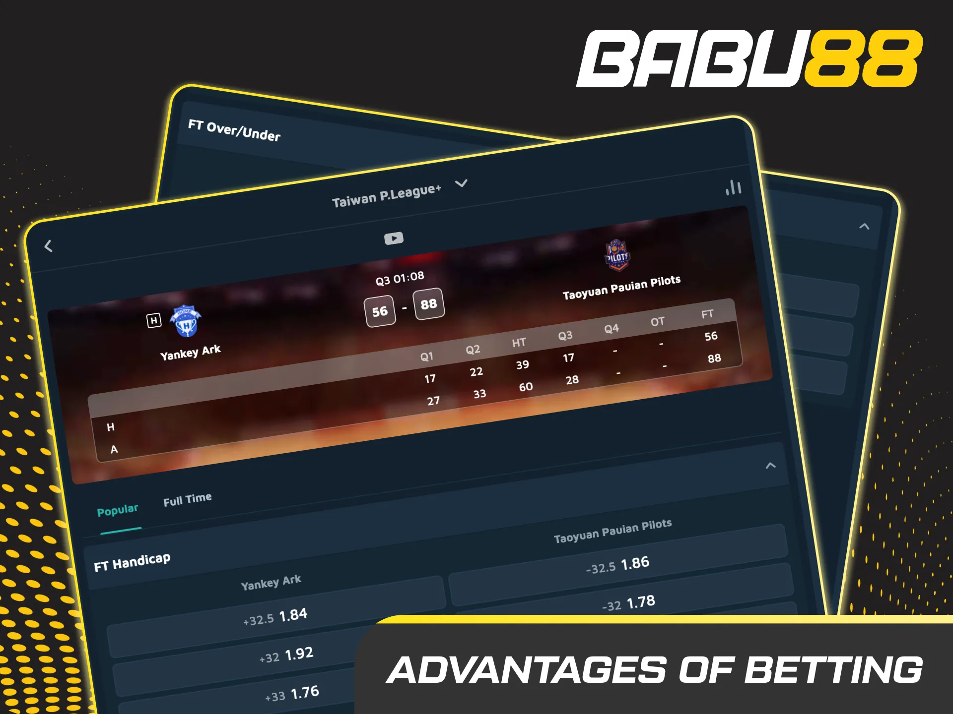 Babu88 basketball betting advantages: live in-play, cash out, bet builder, markets, UPI/NetBanking, quick mobile bets.