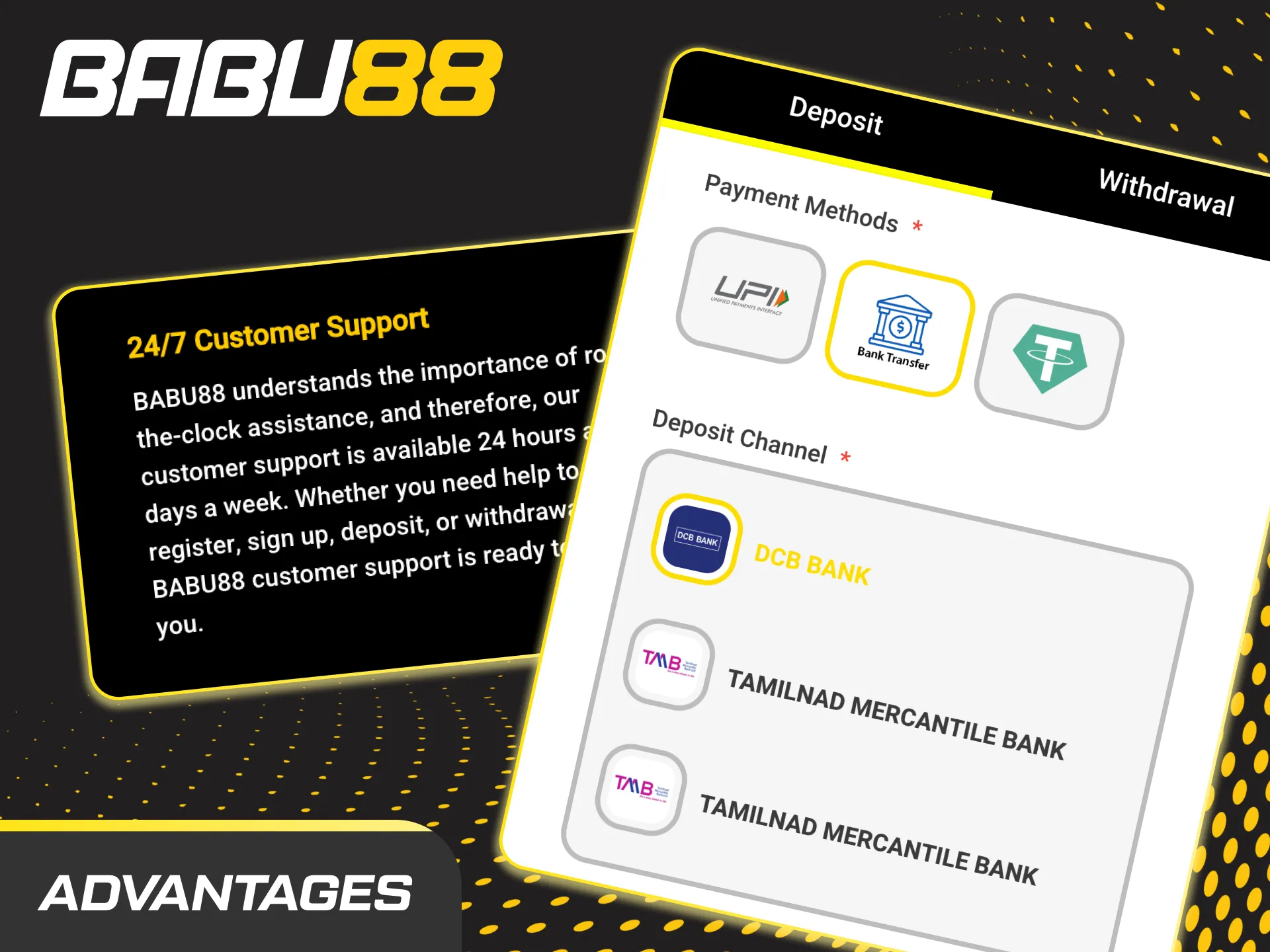 Babu88 India Dota 2 betting perks: ₹12,000 bonus, UPI, Paytm, PhonePe, 24/7 support, mobile app, live odds, deep markets.