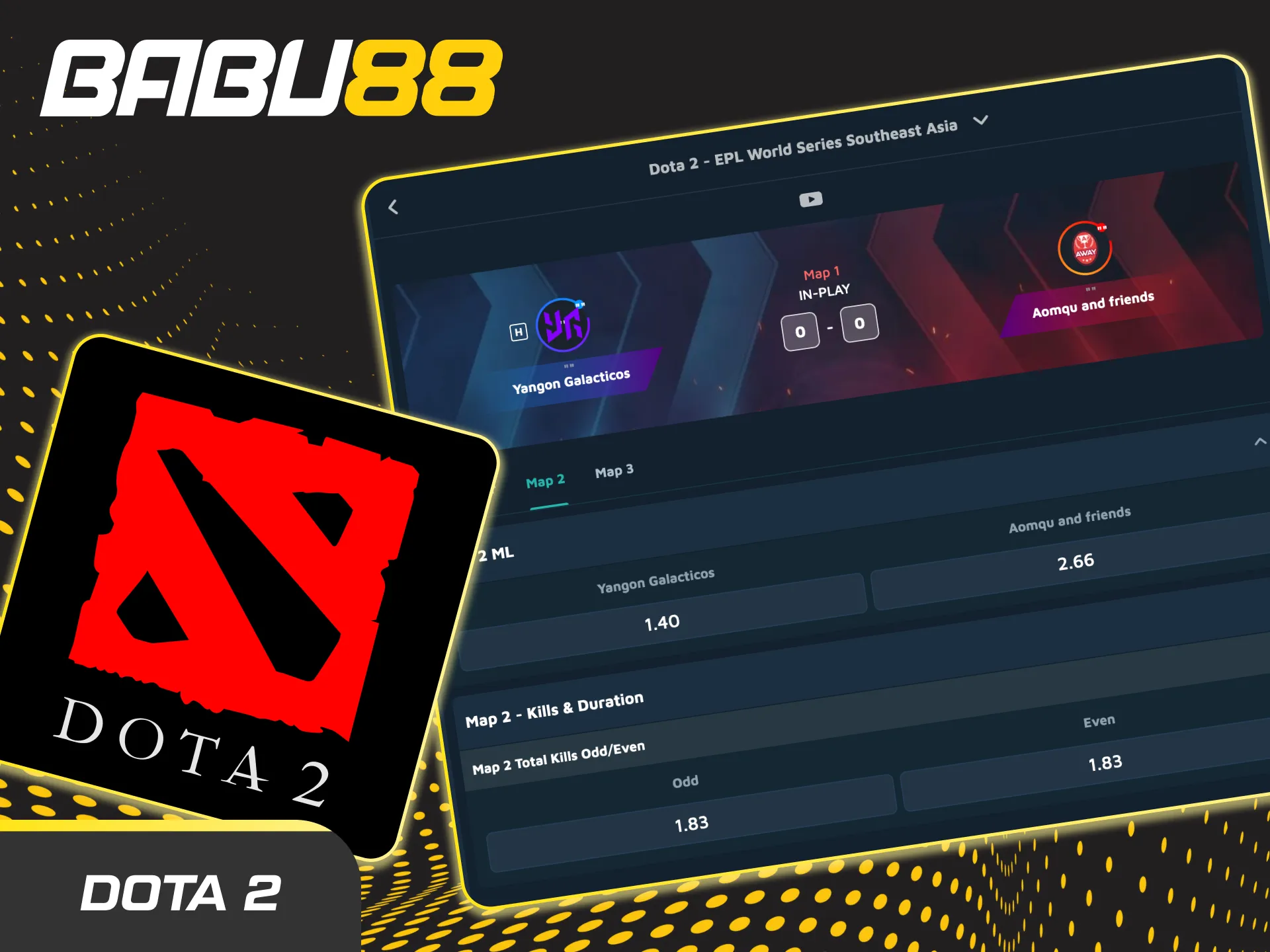 Dota 2 esports betting overview with 5v5 map control, markets, and events like The International and Riyadh Masters.