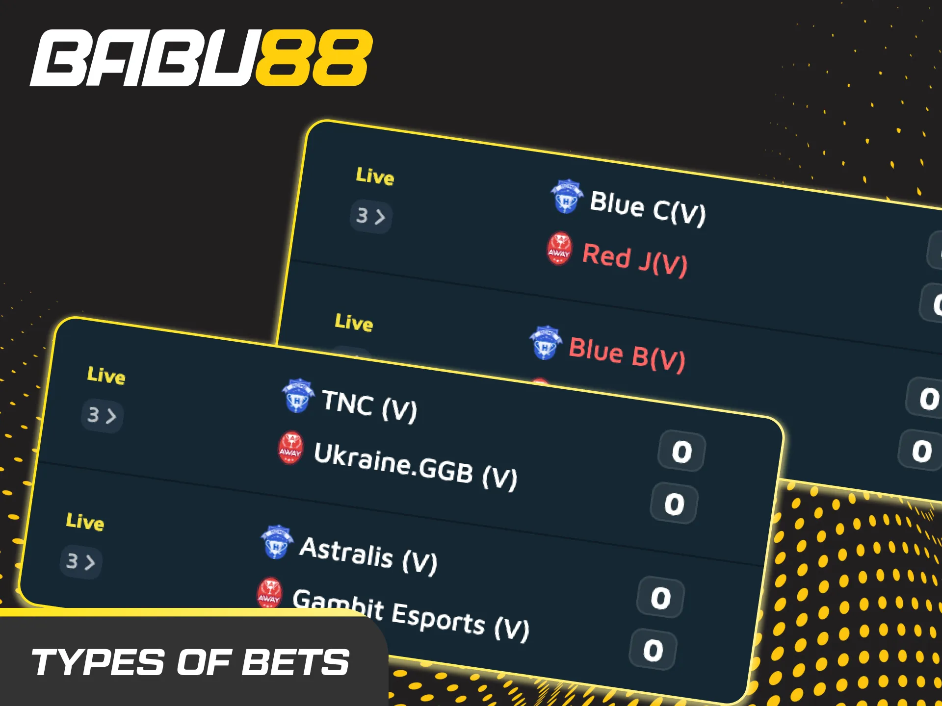 Explore the various types of StarCraft II bets available at Babu88.